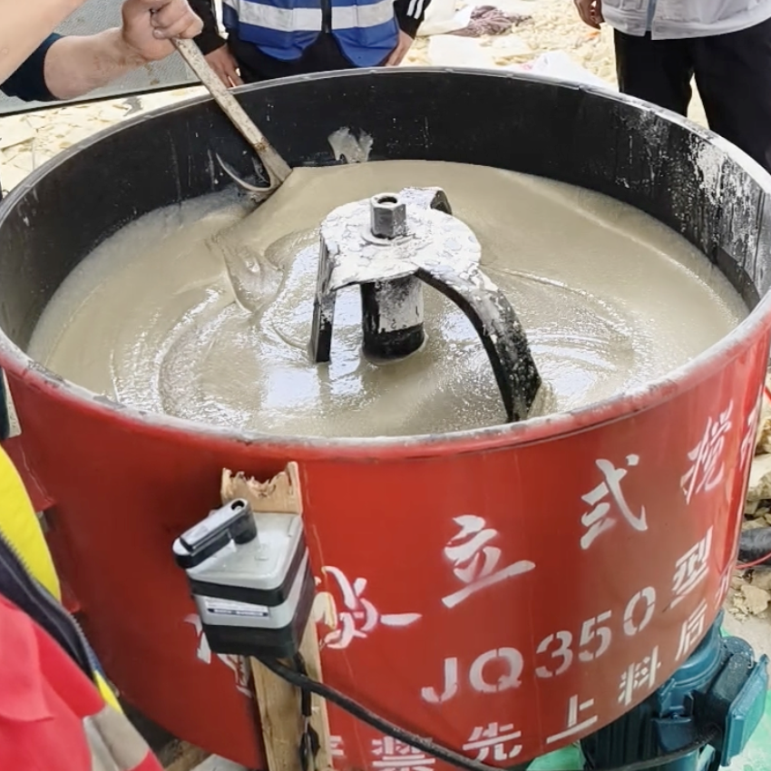 长寿汽轮机余热压缩机导热油设备底座耐高温环氧树脂灌浆料